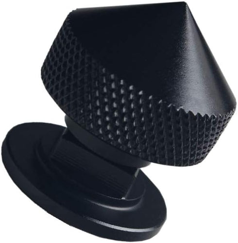 JGR 1 Pair Welding Hood Fasteners, Aluminum (Spiked-Black)