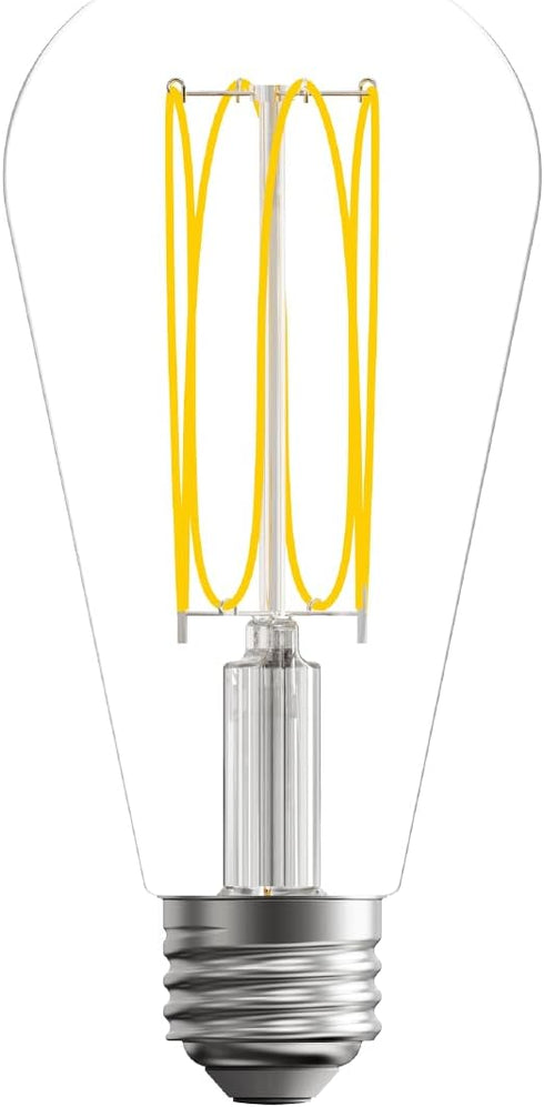 60W ST19 Bulbs (2 Pack) GE Refresh HD Daylight