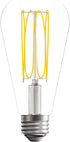 60W ST19 Bulbs (2 Pack) GE Refresh HD Daylight