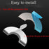 2pcs Stainless Steel Wall Split Flange, Round Escutcheon Plate Wall-mounted Water Pipe Cover for 22mm Diameter Pipe