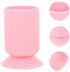 FOMIYES Silicone Suction Cup Pen Holder, Makeup Brush Holders, Desk Pencil Case Organizer, Non-Slip Storage Bucket