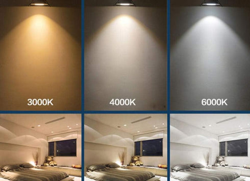 GU5.3 LED Bulbs MR16/GU5.3 3W Warm White 3000K LED Spotlight, Pack of 8 for Landscape Recessed Track Lighting