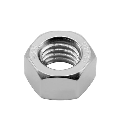 beduan 50PCS 5/16"-18 18-8 304 (A2-70) Commercial Nuts Stainless Hardware Nuts Grade for Boats Dock Car