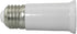 3PCS E26 80mm Socket Extender, Extension Socket Adapter Light Bulb Holder