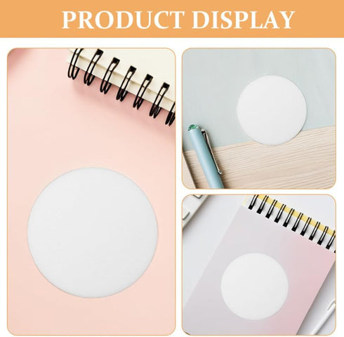 TOPPERFUN 10PCS 3 Inch 2.99" Recessed Light Cover, Round LED Downlight Diffuser White Plastic Lamp Shade for Ceiling