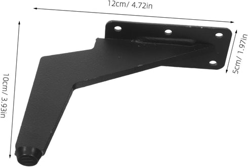 VILLCASE Metal Furniture Legs Feet Adjustable Solid Sofa Cabinet Table Legs with Anti-Slip Pads for Tv Stand Dresser