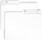 Smead Reversible File Folder, Letter Size, 1/2-Cut Printed Tab, Ivory, 100 per Box (10348)