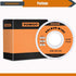 TOWOT Tin Lead Rosin Core Solder Wire for Electrical Soldering, 1.8% Solder Flux Sn60-Pb40, 0.6mm, 100g
