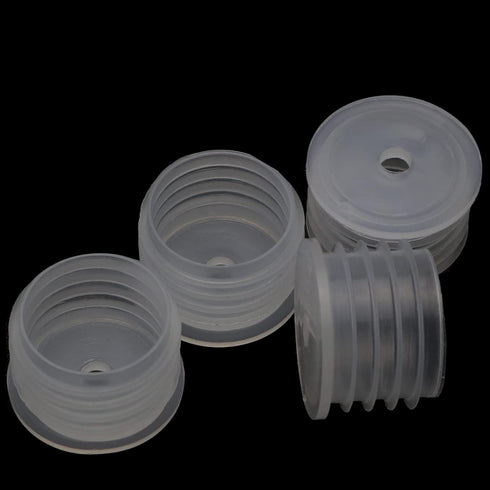 50PCS 21mm Medical Bottle Adapters, Press-in Medicine Bottle Adapter for Syringe, Oral Dispensers