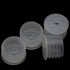 50PCS 21mm Medical Bottle Adapters, Press-in Medicine Bottle Adapter for Syringe, Oral Dispensers