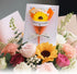 ShiQiao Spl Valentines Valentine's Day Bouquet Cards for Girlfriend Boyfriend Birthday Valentines Gifts for Husband