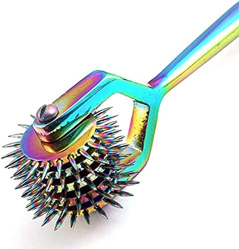 Goldenhandcrafts 5 6.6 Inches Wartenberg Neuro Pinwheel Stainless Steel Head Diagnostic Instrument Pin Wheel - Multi