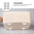 8pcs jojofuny Self-Adhesive Sticky Case Wheels Swivel Casters for Storage Boxes Rolling Cart Furniture Accessories