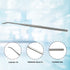 Mall Probe and Seeker Dissecting Instrument, Angular Semi-Blunt Tip Stainless Steel for Lab Dissections (1 Pcs)