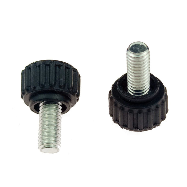 20-Piece M6 Thumbscrews with Storage Case, Threaded Knurled Thumbscrew Grip Knobs for Machinery Latches (M6 x10)