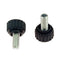20-Piece M6 Thumbscrews with Storage Case, Threaded Knurled Thumbscrew Grip Knobs for Machinery Latches (M6 x10)