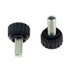 20-Piece M6 Thumbscrews with Storage Case, Threaded Knurled Thumbscrew Grip Knobs for Machinery Latches (M6 x10)