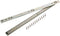 Ipetboom 27-inch Side Mount Keyboard Drawer Slide, Heavy Duty Ball Bearing Rail, Full