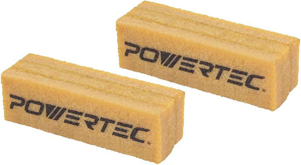 POWERTEC 71424 Abrasive Cleaning Stick for Sanding Belts & Discs, Natural Rubber Eraser for Woodworking Tools