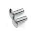 3/16" Diameter X 1/2" Length Brazier Head Solid Aluminum Rivets, 100-Pack for Fixing Leaky Solid Rivets