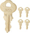5Pcs Towel Dispenser Keys Replacement for Bathroom Napkin Paper Towel Holder Lock