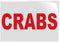 Fastasticdeals Decal Stickers Multiple Sizes Crabs Red Food Bar Restaurant Truck Industrial Vinyl
