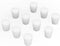 Silicone Rubber Stopper (10-Pack, Size 4#) Tapered White Stoppers for Laboratory Sealing