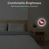 EKOBLA Moose Night Light Christmas Red Black Plaid Plug-in Nightlights Auto Sensor Energy Efficient Dusk to Dawn LED
