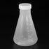 PATIKIL 500ml Plastic Erlenmeyer Flask with Screw Caps, Narrow Mouth Conical Flask, 1 Pack for Laboratory, Clear