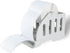 Label Holder for Rolls and Fan-Fold Labels, 4x6 Stand for Thermal Label Printer - Accessory for Desktop & Shipping