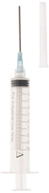 Duda Energy Syringepk010 Industrial Syringes with 15G x 1-1/2" Blunt Tip Fill Needle and Plastic Cover, 10 mL (Pack of 10)