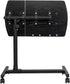 Volowoo 23.22" 13.38" (25.2-38.19)") Mobile Stand Up Desk, Adjustable Laptop Desk with Wheels Flat Surface Computer