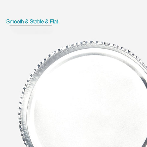 Aluminum Sample Pan for Moisture Analyzers, 103x8mm, Reusable, Pack of 50