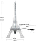 5V 9.8inch 48 WS2812B BTF-LIGHTING USB Romance Eiffel Tower Built-in Color Changing Night Light LED RGB Mini Night