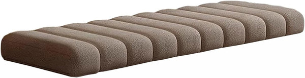 ZEaink Bench Cushions for Indoor FurnitureBay Window Seat Cushion Anti-cat Scratch, Non-Slip Bench