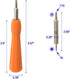 Doorbell Screwdriver Replacement, T6 Screwdriver Fit for Doorbell 2/Pro 3/4, Security Screws