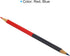 PATIKIL Red and Blue Round Pencils, 48 Pack HB Graphite Double-Ended Pencils for Classroom Office Marking