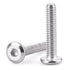 M6-1.0 x 30mm Hex Socket Head Cap Screws - 304 Stainless Steel 18-8, 25 PCS for DIY Projects