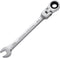 B4B BANG 4 BUCK 3/4 Wrench: Flex-Head Ratcheting Combination Wrench, Industrial Grade 72 Teeth