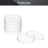 Othmro 90mmx15mm Round Plastic Petri Dish with 5pcs Transfer Pipettes for Scientific Applications and Cell Culturing