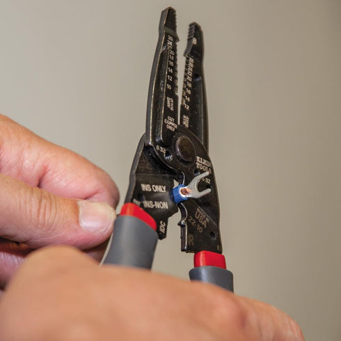 Klein Tools 1019 Klein Kurve Wire Stripper / Crimper / Cutter for B and IDC Connectors, Made in USA