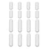 16 PCS PTFE Magnetic Stirring Bar Set, Laboratory Stirrer Mixer Bar for Lab (8 Big + 8 Small)