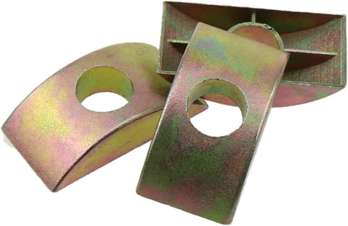 M8 Half Moon Nut MEETOOT 30PCS Zinc Washer Spacer for Furniture