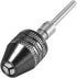 Mesee 2Pcs Keyless Mini Jaw Drill Chuck Collet Conversion Adapter, 0.3-3.4mm Capacity Chucks Converter for Woodworking