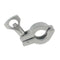 YQFXGGHFG 0.5" Tri Clamp 25mm Ferrule O/D 304 Stainless Steel Casting Fitting Dairy