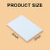 Haploon 60 3x5 Inch 50 Pcs Blank Note Pads, Sheets Per White Scratch Pads, Blank Memo Pads for Grocery List, Server