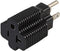 (2 Pack) Nema 15 Amp to 20 Amp Plug Adapter, ETL Listed NEMA 5-15P to 5-15/20R, 15 Amp Household Plug to 20 Amp T-Blade