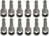 YXQ Hex Magnetic Power Socket Adapter Drill Bit Nut Driver Set, 8mm 12-Piece for Power Tools