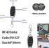 3.7V 6V 7V 9V 12V 24V 1CH DC Channel Micro RF Relay Wireless Remote Control Switch Mini Car LED Light Lamp Controller