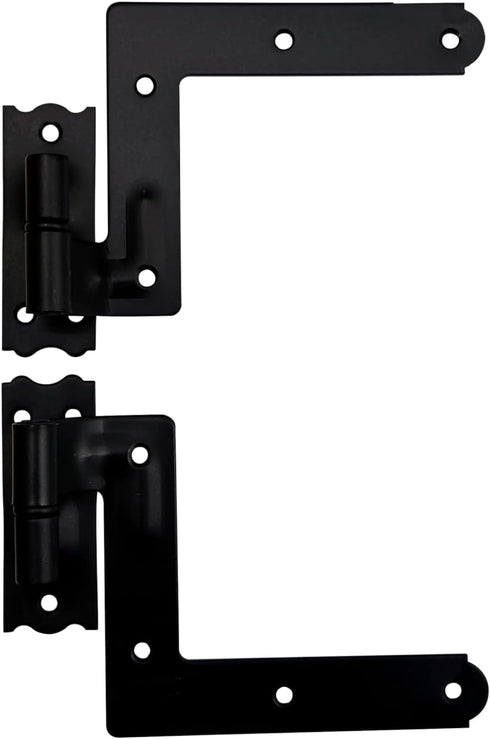 QCAA Steel Blind Shutter Hinge for Wood Frame & Brick, 1-1/16", Power